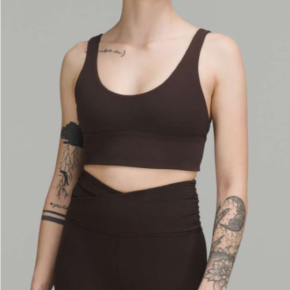 lululemon Align Reversible (A/B) French Press/Black Sports Bra